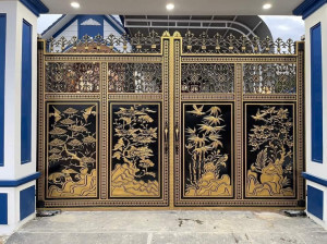 Bí Quyết Lựa Chọn Cổng Nhôm Đúc Hoàn Hảo Cho Ngôi Nhà Hà Nội