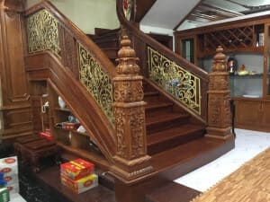 Tối Ưu Không Gian Biệt Thự với Cầu Thang Nhôm Đúc Thời Thượng